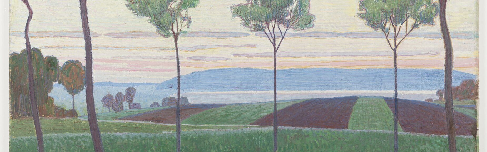 Paul-Théophile Robert, Les Trois arbres, 1908 ©MahN