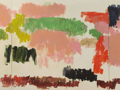 Günther Förg (1952-2013), Sans titre (triptyque), 2009. AP 2686