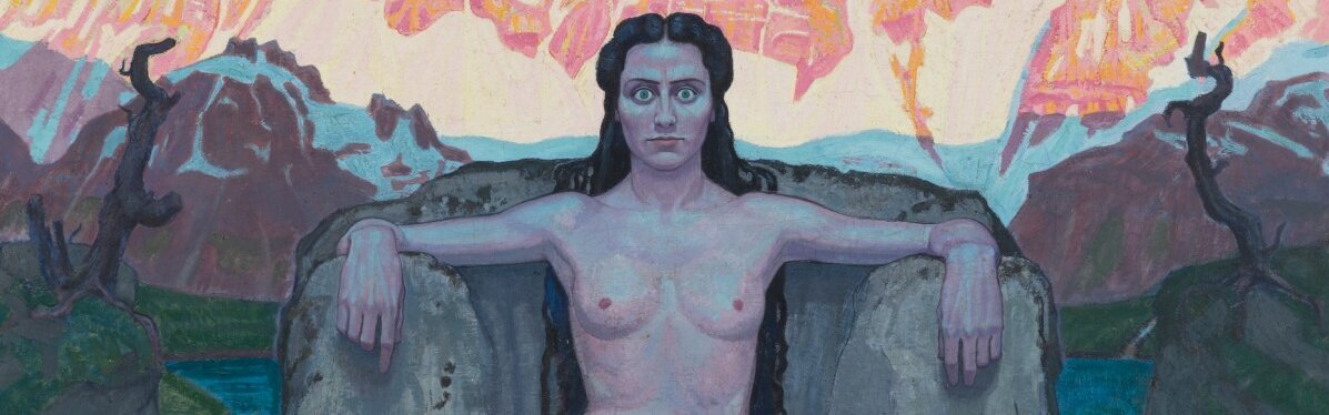 François de Ribaupierre, La Nature, 1914. Huile sur toile, 90 x 120 cm. Neuchâtel, Musée d'art et d'histoire ©Maciej Czepiel