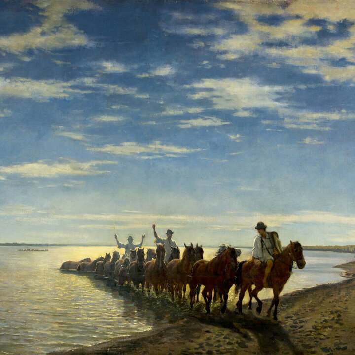 Jules Jacot-Guillarmod. Peintre animalier et paysagiste