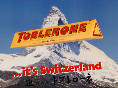 Anonyme, Toblerone It's Switzerland, 1987, impression. ST 3776