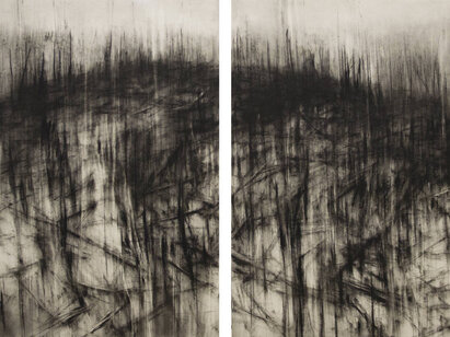 Landscape of Tchernobyl, 2008, pierre noire. AP 7126