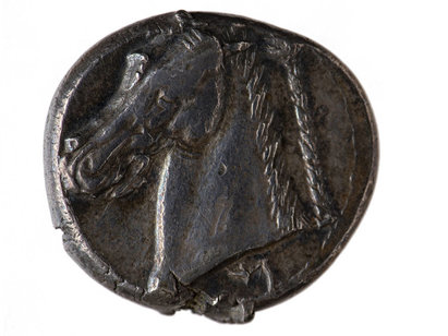 Carthage, Sicile occidentale, Tétradrachme, 320-315 avant JC - 305-300 avant JC, argent. CN 4020