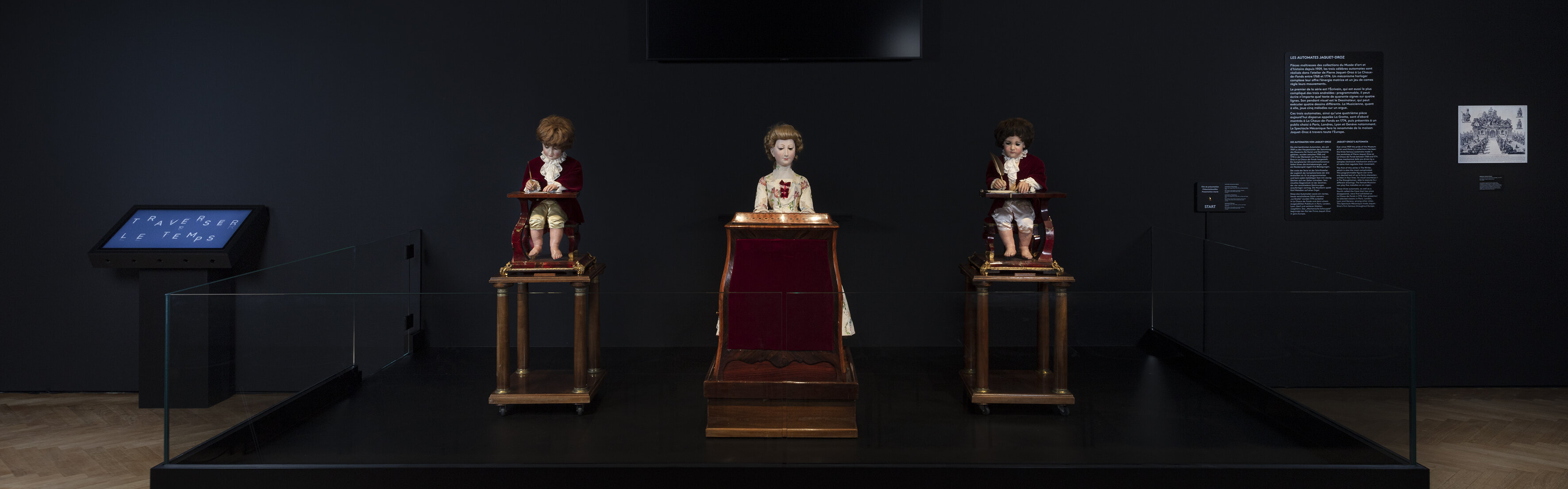 Automates Jaquet-Droz. Démonstrations