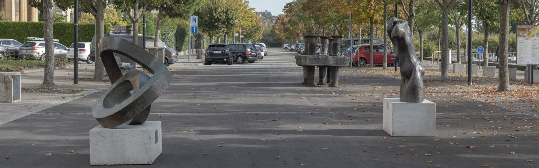 Sculptures sur l'Esplanade