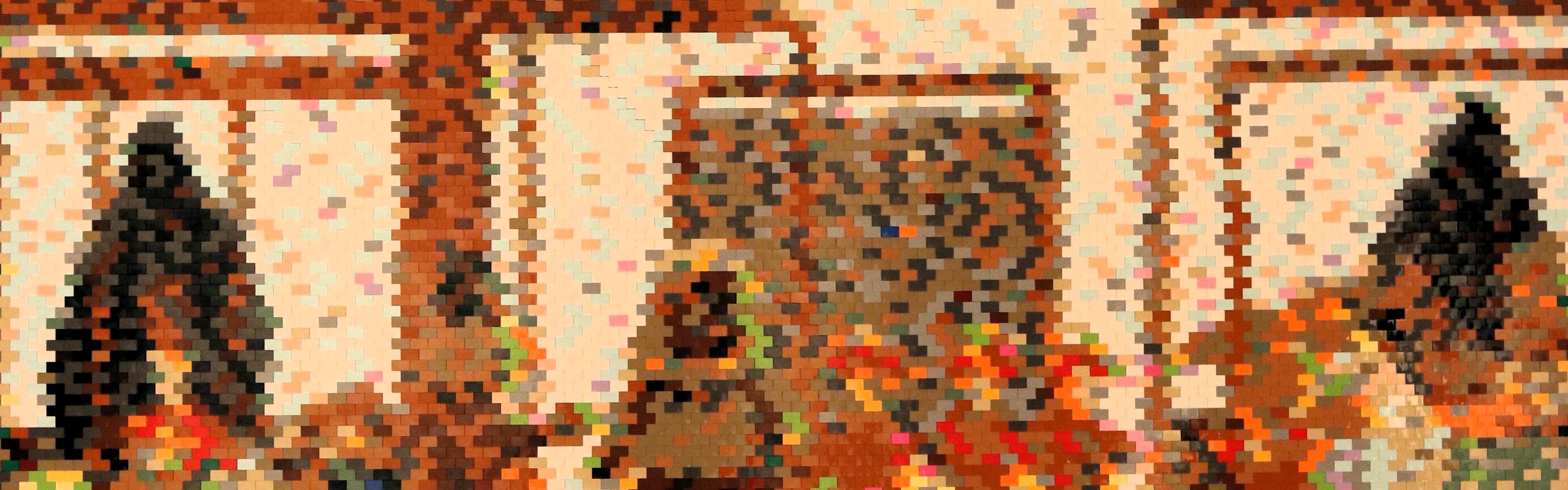 Tableau en Lego