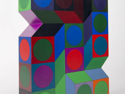Victor Vasarely, Tridim (multiple), 1974. AP 9335