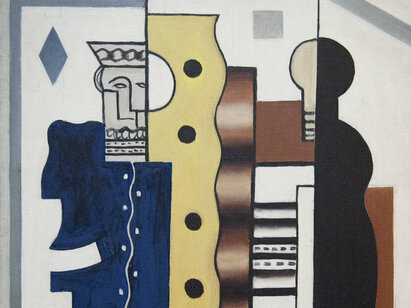 Fernand Léger (1881-1955), Le roi de carreau, 1927. AP 1618