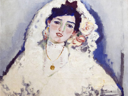 Kees Van Dongen (1877-1968), Portrait d’Emilia Navarro Sevilla, sans date (vers 1900). AP 1367