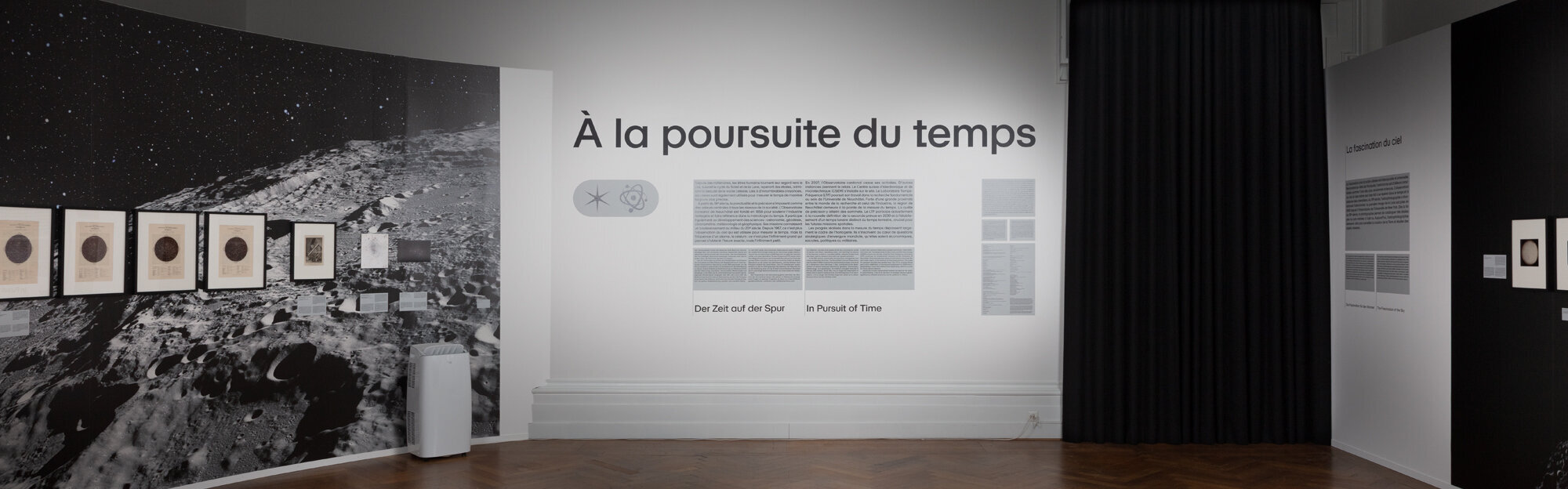 À la poursuite du temps. Visite commentée