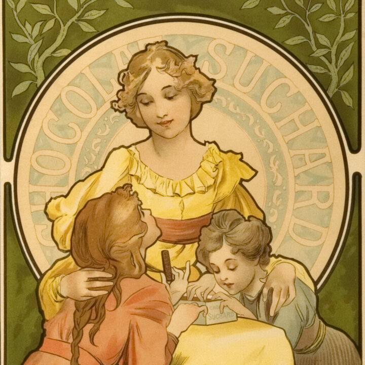 Suchard s'affiche. Vernissage