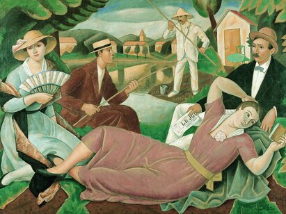 Théophile Robert (1879-1954), Dimanche d’été, 1920. AP 713