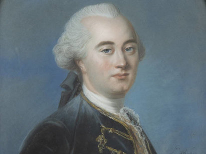 Louis Vigée, Jean-Jacques Deluze, vers 1760, pastel. H 2018-79