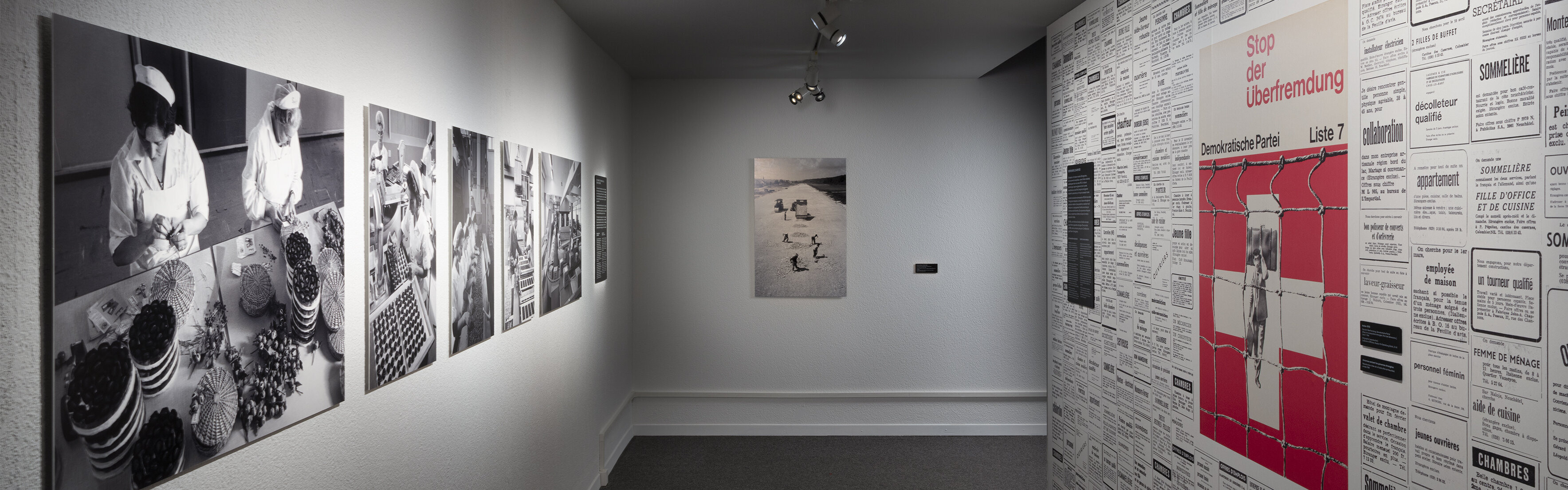 Mouvements. Exposition permanente. Vue de salle, Mouvement - Non Mouvement.