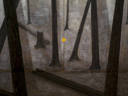 Grégoire Müller (1947), Dying Forest, 1992. AP 2656